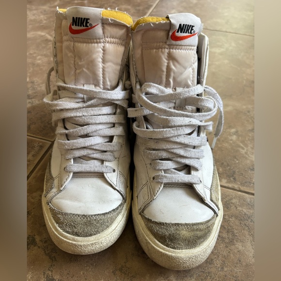 Nike Blazer Mid 77 Vintage White Size 8.5 - Picture 3 of 6